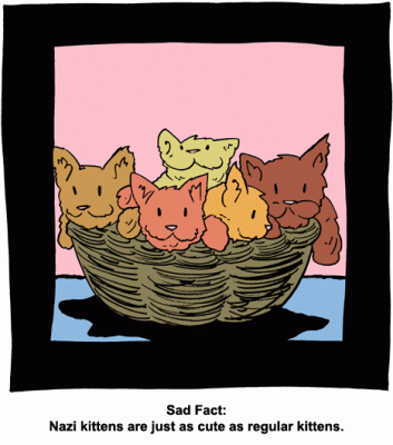 nazi kitten